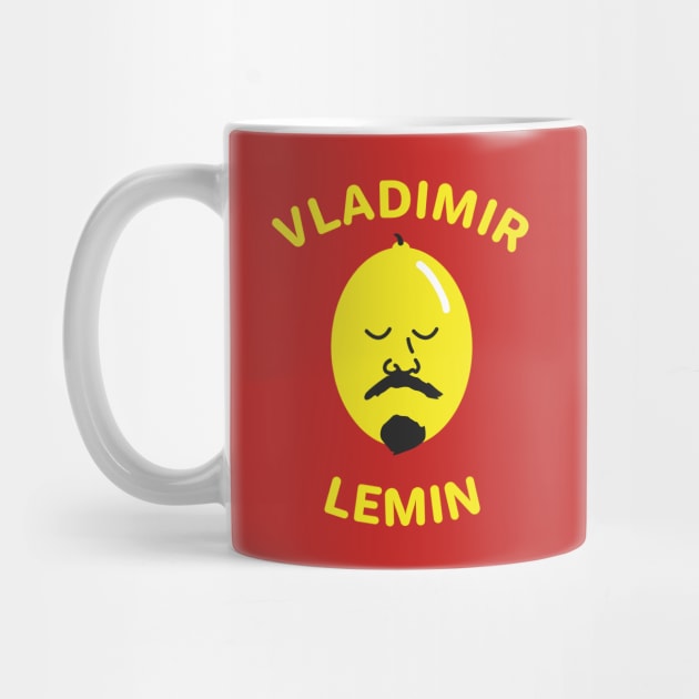 Vladimir Lemin (Lenin Lemon) by dumbshirts